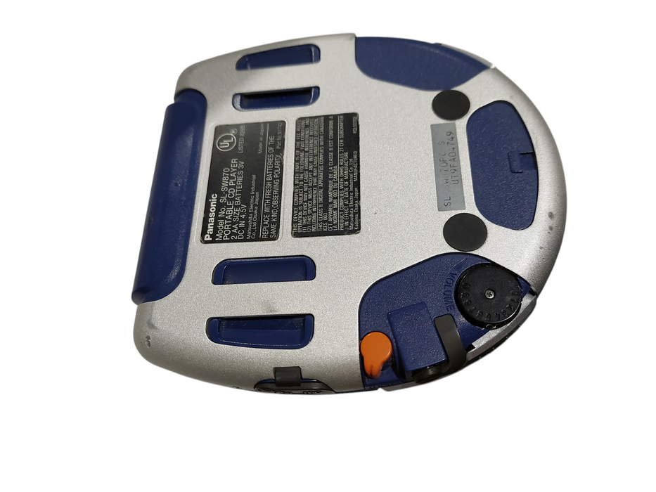 Panasonic SL-SW870 Shock Wave VMSS Portable CD Player =