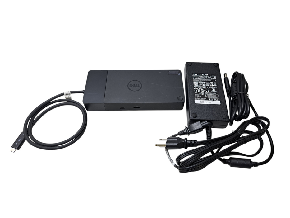 Dell WD22TB4 Thunderbolt 4 Docking Station w/ 180W Power Adapter Q)