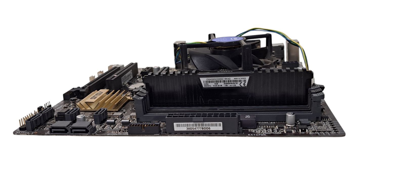 ASUS Q170M‑C Motherboard With Intel i5‑6500 & 8GB DDR4 RAM