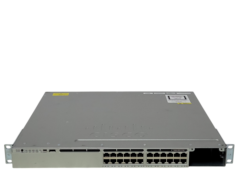 Cisco WS-C3850-24P-S Catalyst 3850 24xGbs Ethernet PoE+ IPBASE Switch Q_