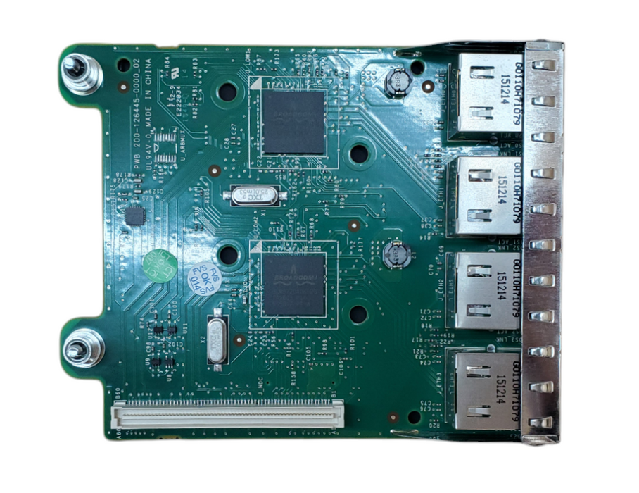 Dell Broadcom 5720 4 Port Gigabit Ethernet Card | 0FM487