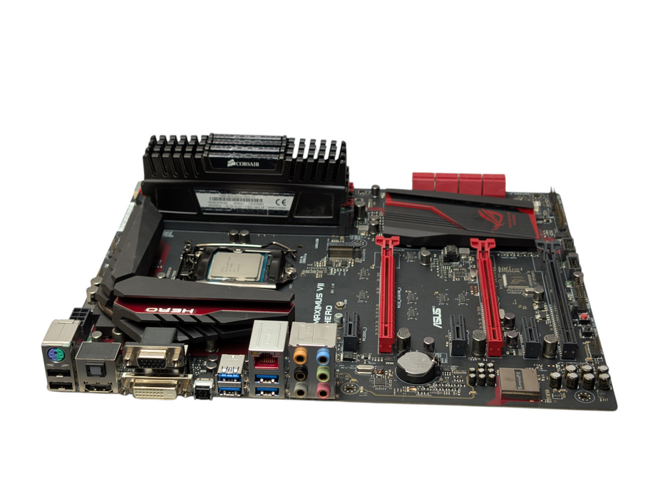 ASUS ROG Maximus VII HERO Intel Core i7-4770K 32GB RAM Motherboard Combo  -