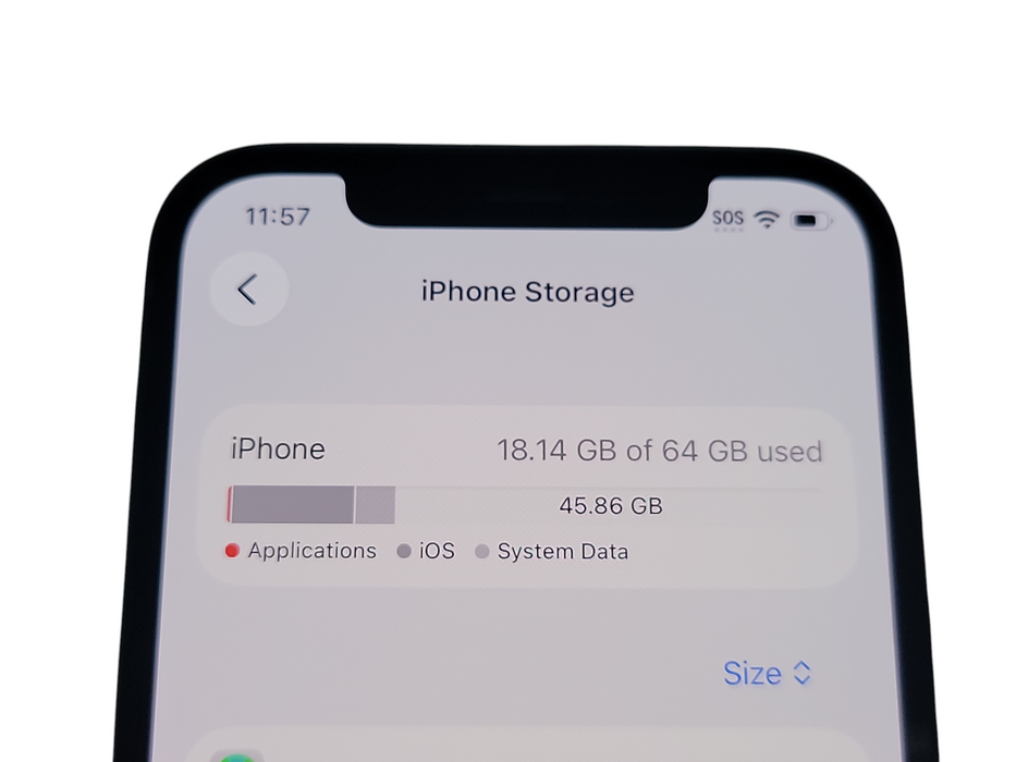 Apple iPhone 12 - 64GB - Black [A2402] (