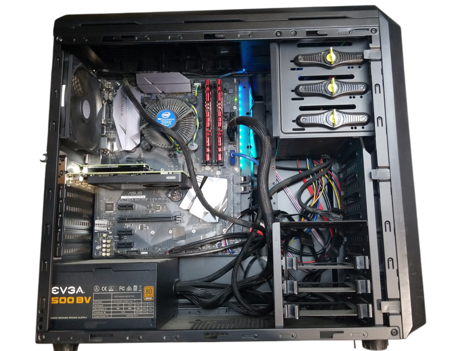 Custom Tower Asus Strix B250F Gaming Core i7-7700 CPU 16GB DDR4 No HDD