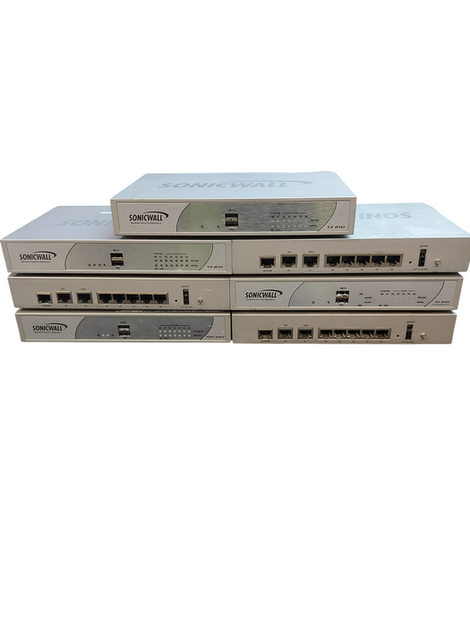 LOT of 7x SONICWALL NETWORK SECURITY APPLIANCE - Read Description