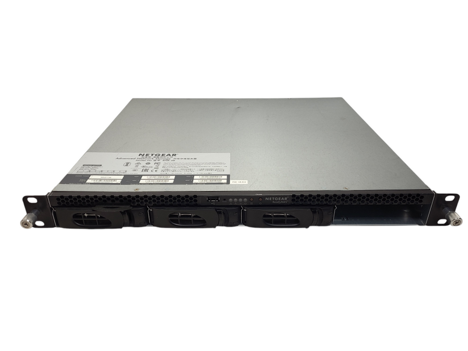 NETGEAR NAS RN3138 RNR-4B 4-Bay Network Attached Storage w/ 3x 2TB HDD Q$
