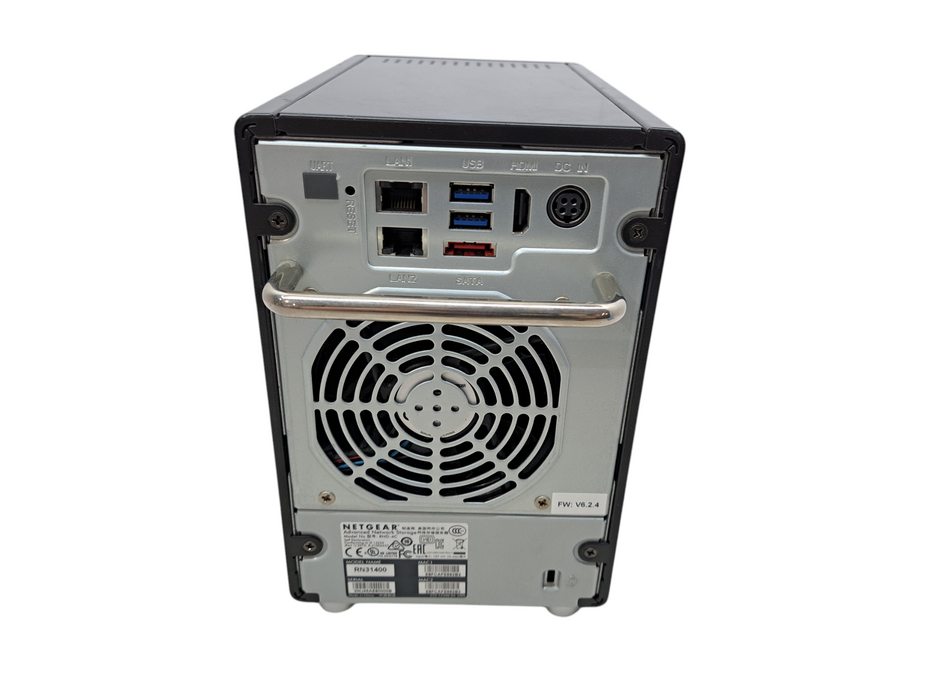 Netgear ReadyNAS RN31400 4‑Bay Diskless NAS iSCSI 2GB RAM HDMI 2xGbE  )