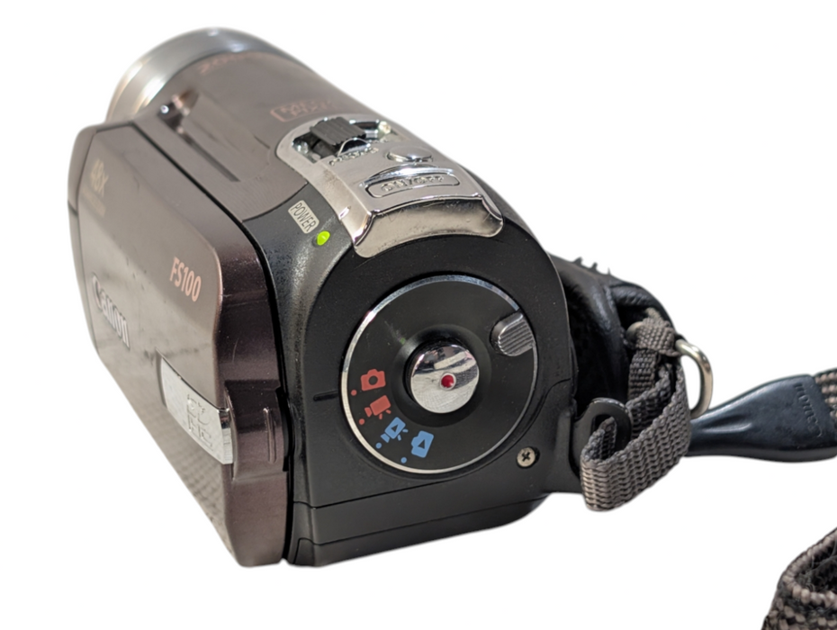 Canon FS100 Zoom Digital Video Camcorder Please READ  -