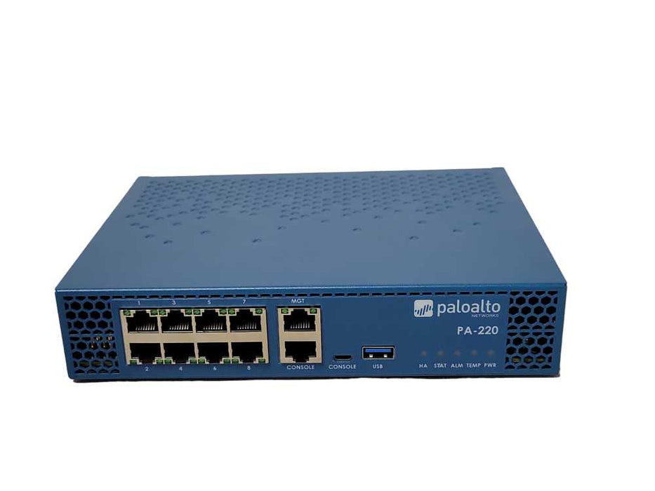 Palo Alto PA-220 Enterprise Network Firewall Appliance No Adapter, READ _