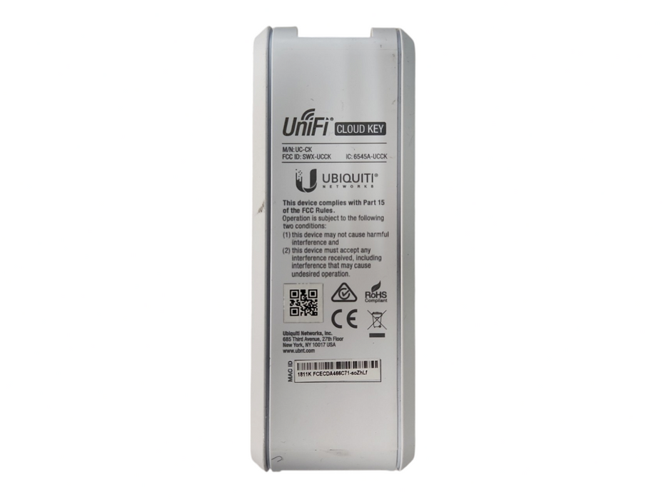 UBIQUITI NETWORKS (UC-CK) UNIFI CONTROLLER CLOUD KEY W/ TYPE-C PORT