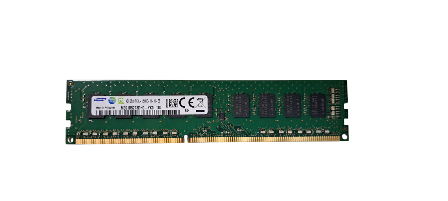Lot of 12x Samsung 4GB DDR3-1600 ECC UDIMM Server RAM – M391B5273DH0-YK0