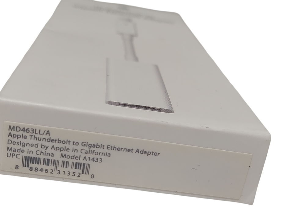 Apple Thunderbolt to Gigabit Adapter New Model: A1433 =