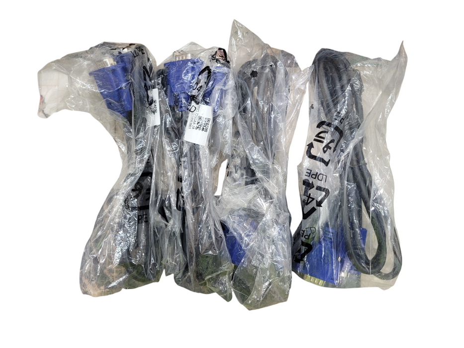 Lot 4x - 15-Pin VGA Male to VGA Male Cable Space Shuttle-Z