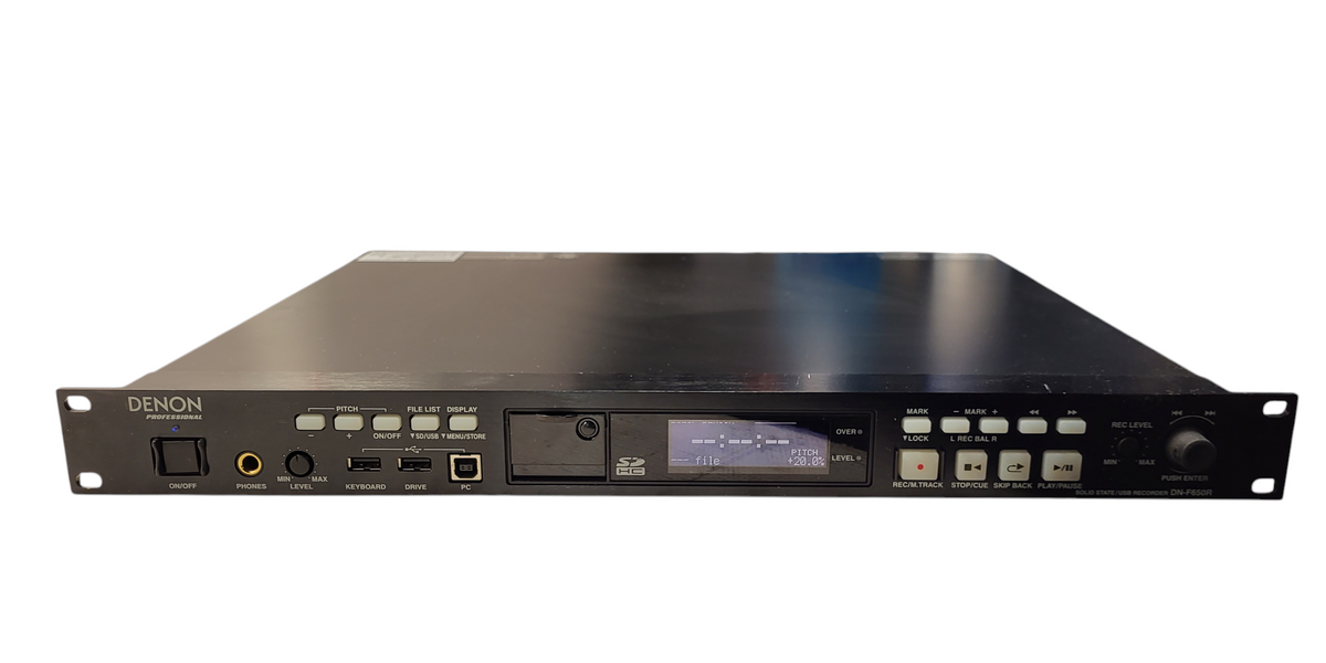 Denon DN-F650R Solid-State/USB Digital Audio Recorder $ — retail.era