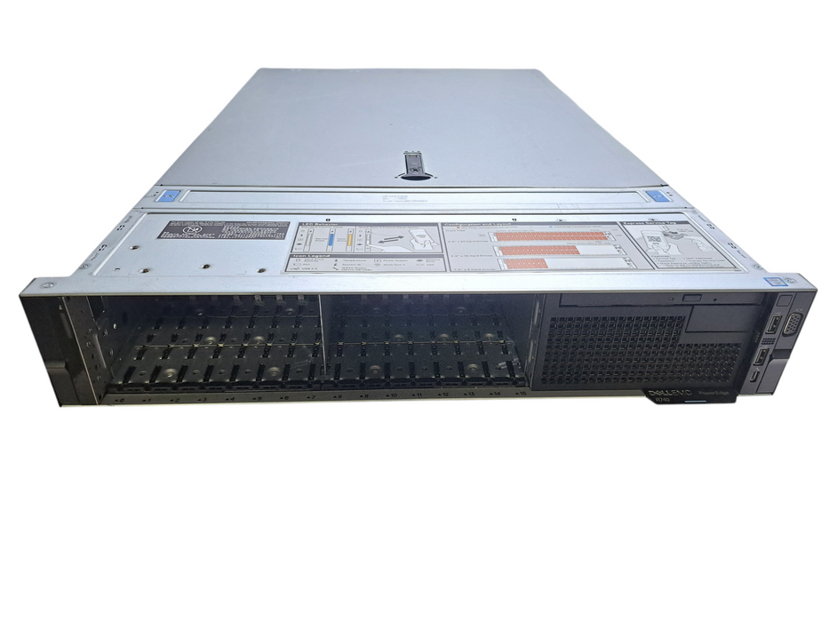 Dell PowerEdge R740 2U 16x 2.5"| 2x Xeon Gold 5118, 64GB DDR4, H740P, S140 )