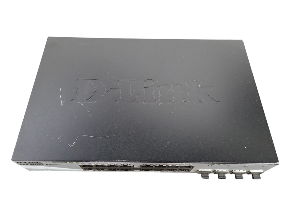 DGS-1210-20 D-Link 20-Port 10/100/1000Mbps +4 SFP Web Smart Switch !