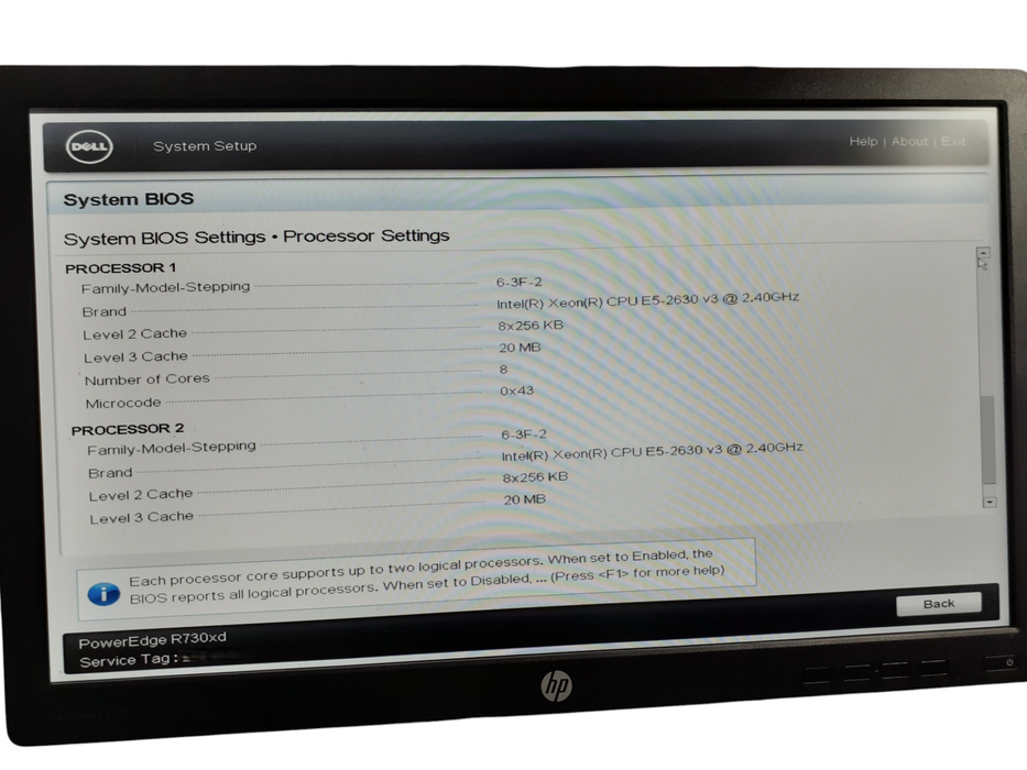 Dell PowerEdge R730xd 2x Xeon E5-2630 v3 @2.40GHz 64GB RAM PERC H730P mini