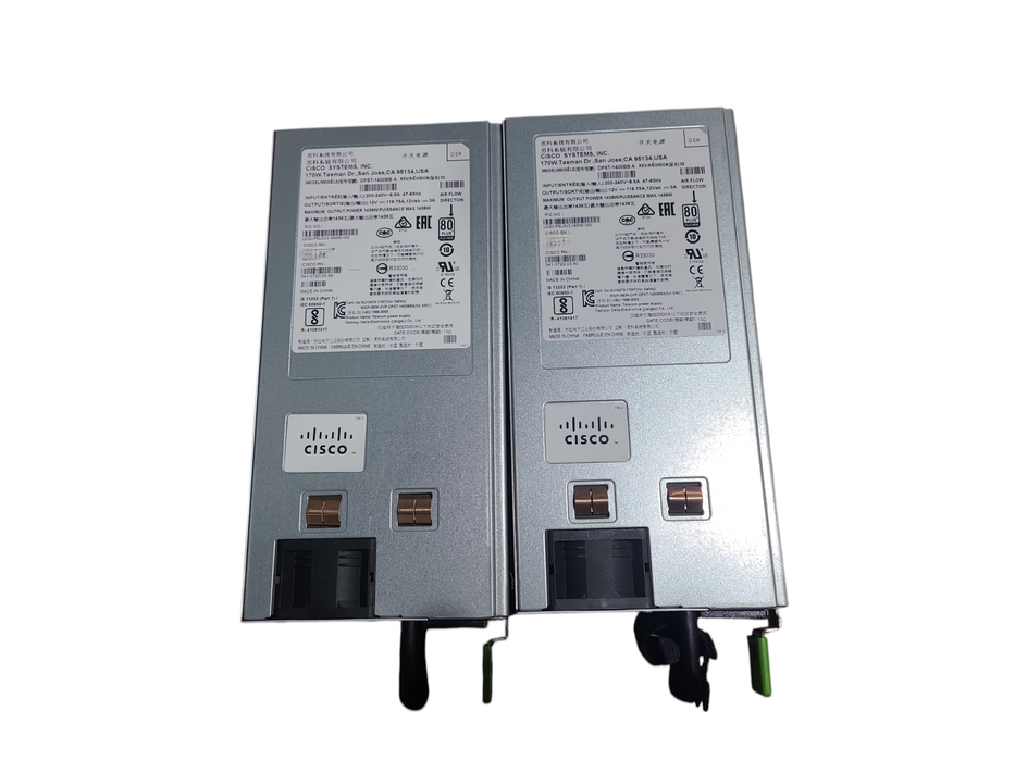 Lot of 2x Cisco 1400W AC V2 UCSC-PSU2V2-1400W V03