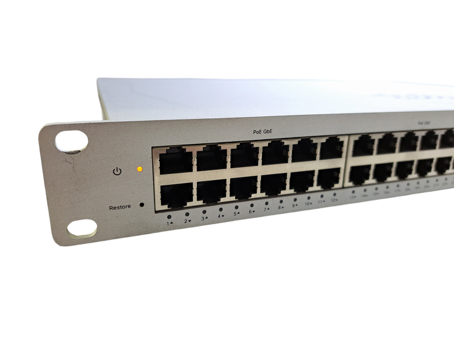 Cisco Meraki MS220-48FP | 48-Port Gigabit PoE Cloud Switch | UNCLAIMED Q