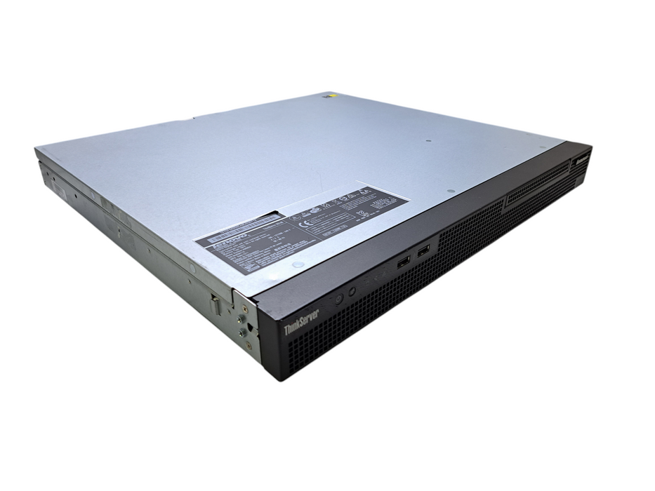 Lenovo ThinkServer RS140 1U | Xeon E3-1246 v3 @3.50GHz, 8GB DDR3, 9240-8i