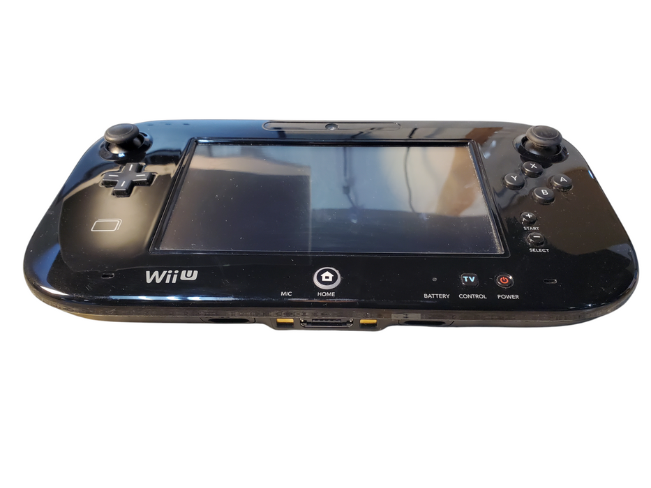 Nintendo Wii U Black GAMEPAD WUP-010(USA) NO Charger