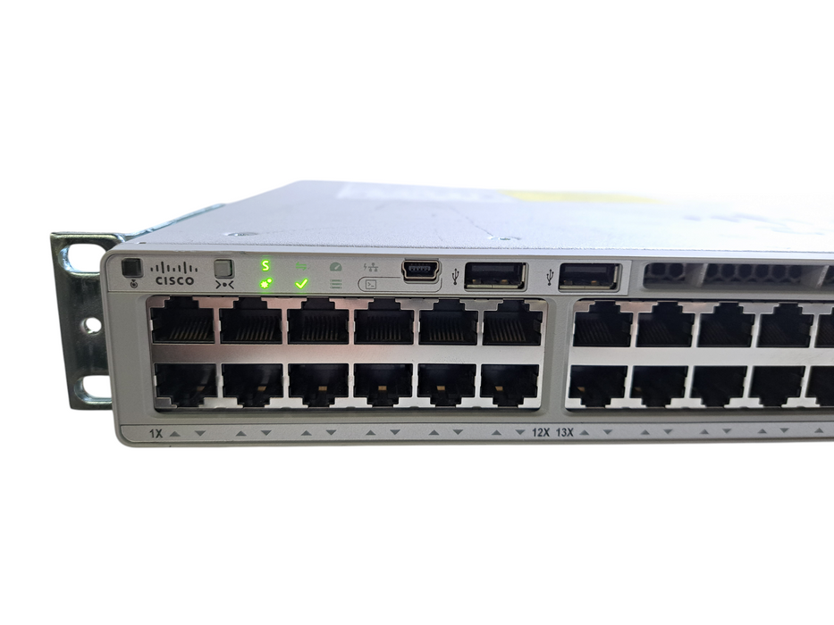 Cisco C9200L-48P-4G-E | 48-Port Gigabit PoE+ Network Essentials Switch )