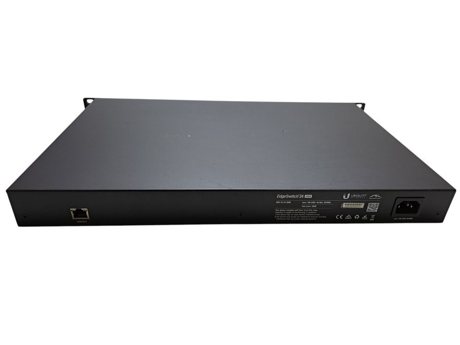 Ubiquiti EdgeSwitch ES-24-250W | 24-Port Gigabit PoE Network Switch *READ* )