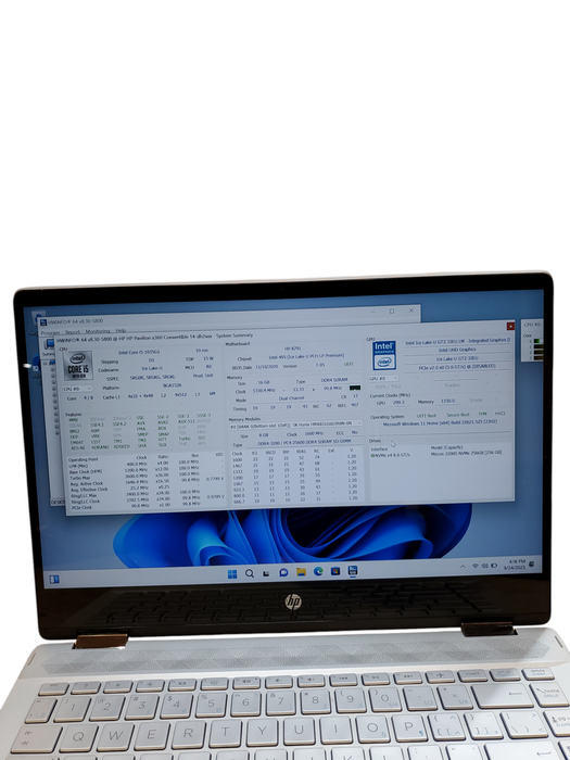 HP Pavilion x360 TOUCH 14M-i5-1035G1@1.00GHz 16GB RAM 256GB NVMe SSD   Lap200