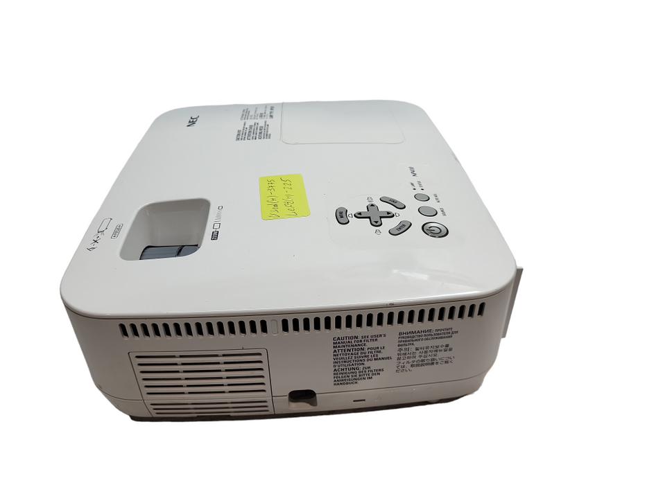 NEC NP410 Projector 2600 ANSI Lumens &