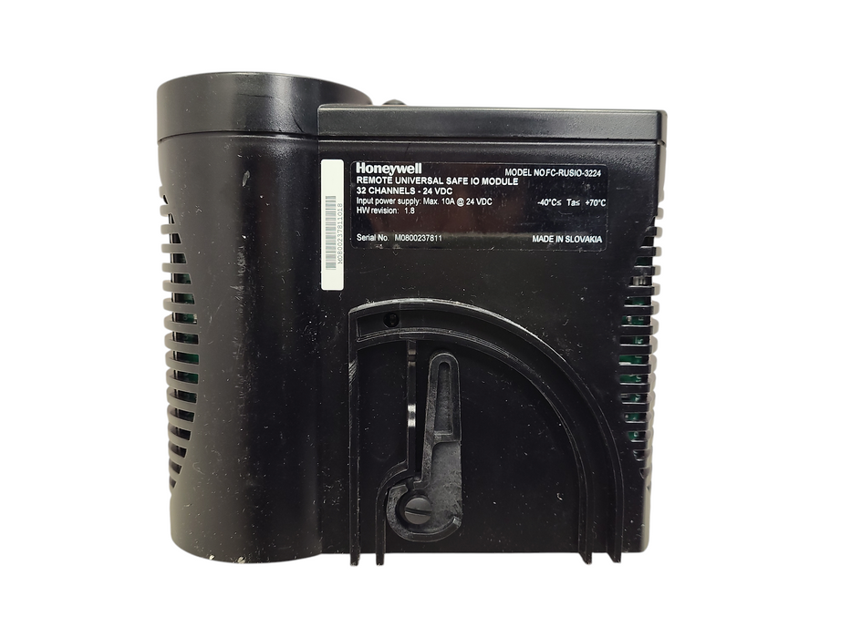 HONEYWELL FC-RUSIO-3224 REMOTE UNIVERSAL SAFE IO MODULE 32 CHANNELS 24VDC A-14 Q$