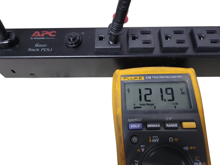 APC AP9567 Basic Zero U Rack-Mount PDU Power Distribution Strip 120V 15A _