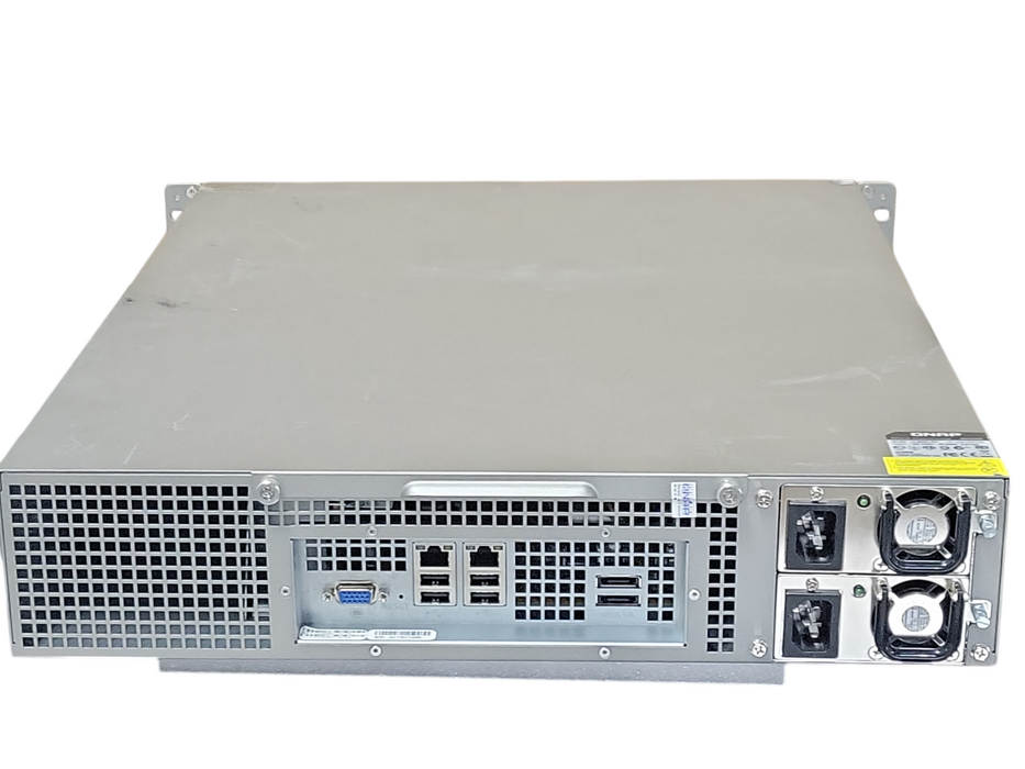 QNAP TS-859U-RP+ 8 BAY Network attached storage. 2x PSU, No HDD/Caddies, READ _