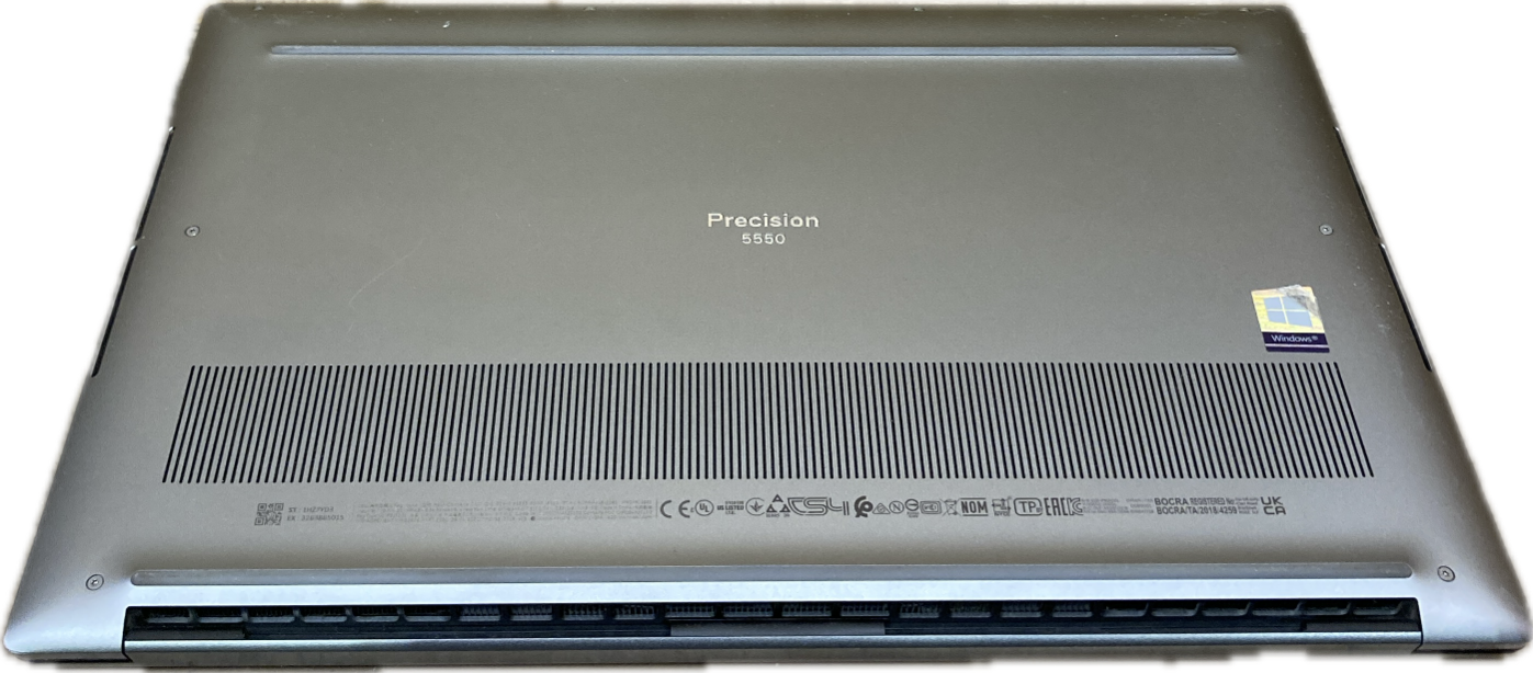 Dell Precision 5550 i9-10885H QUADRO T2000 4GB 32GB RAM 512GB SSD  Lap200