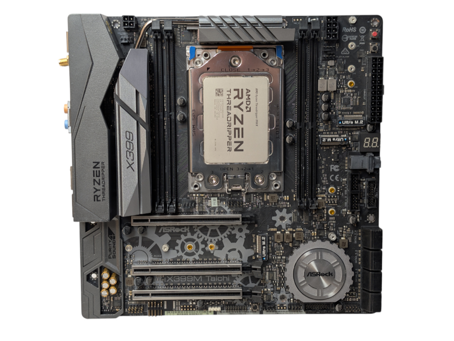 ASRock X399M Taichi AMD Ryzen Threadripper 1950X Please READ -
