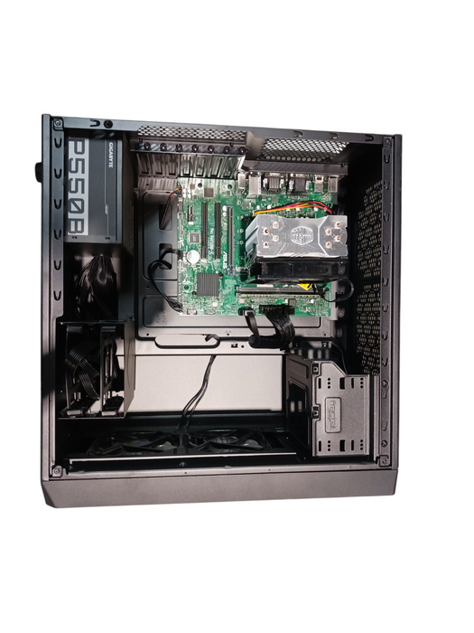 Fractal Tower Desktop Intel i5-10600K @4.1Ghz Asus H410M-C 16GB DDR4 No HDD