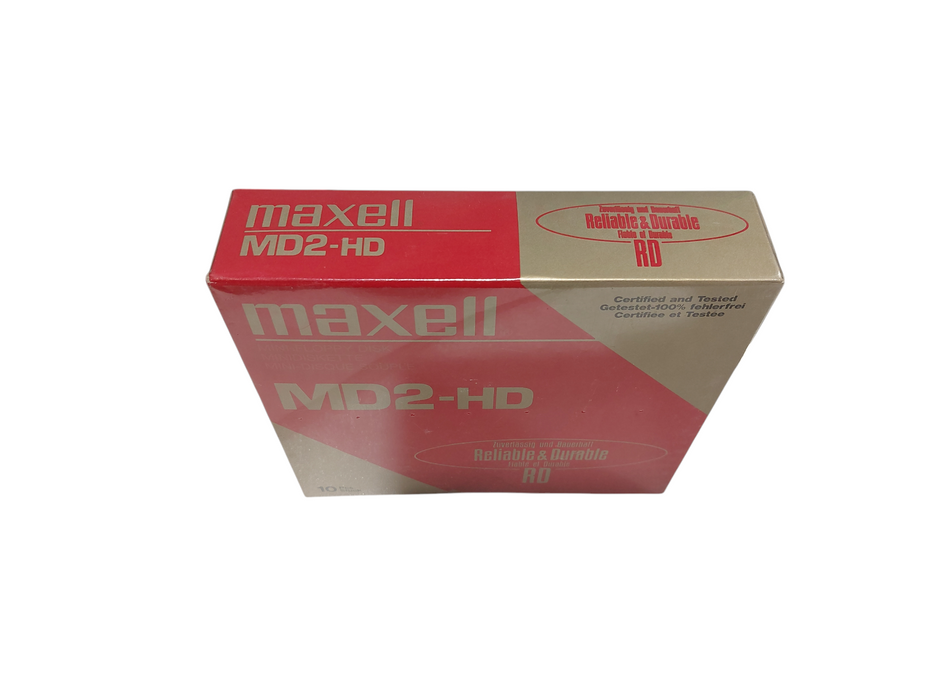 Maxell MD2-HD 10 Pack 5.25" Mini-Floppy Disk New  =