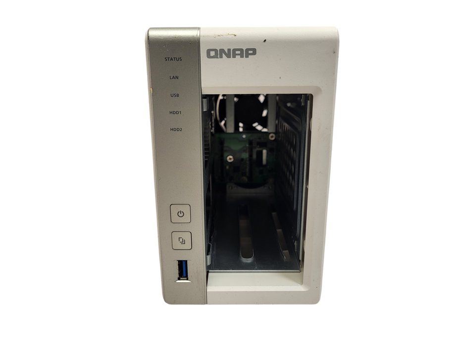 Qnap TS-231 2 Bay Dual LAN Gigabit NAS READ $