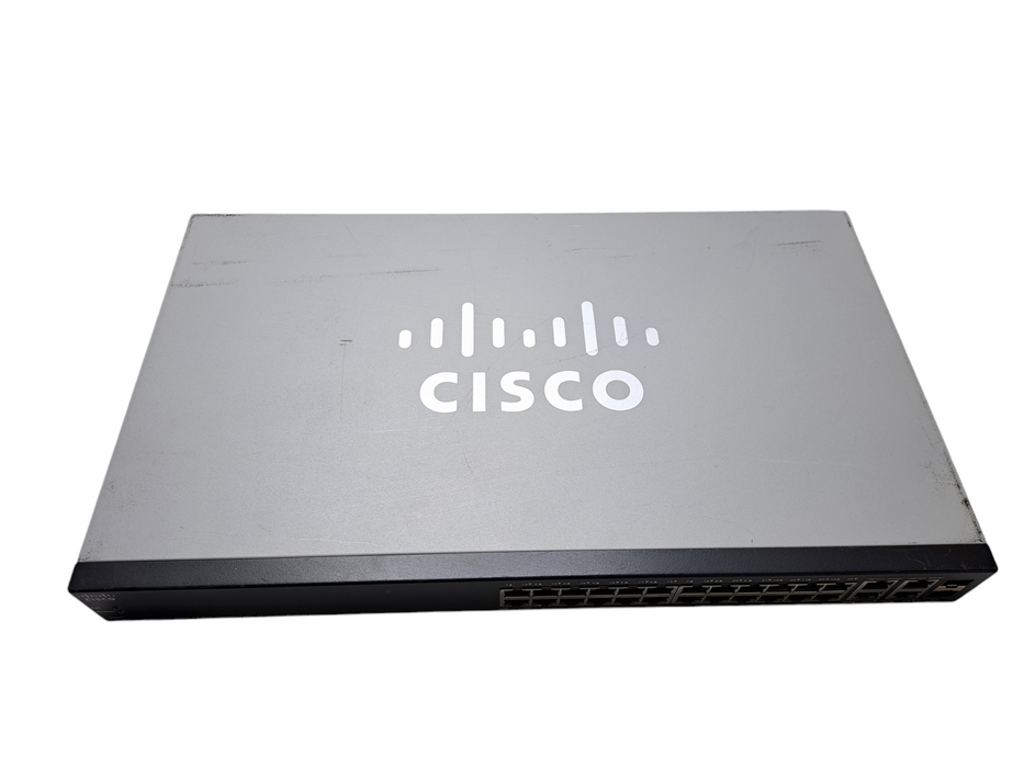 Cisco SG300-28PP | 28-Port Gigabit PoE+ Managed Network Switch | 2x SFP