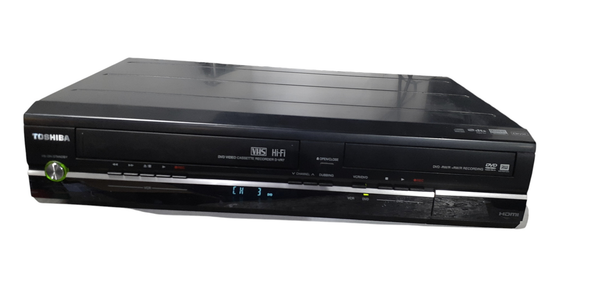 Toshiba D-VR7 DVD Recorder & VHS Player – HDMI 1080p Upscaling