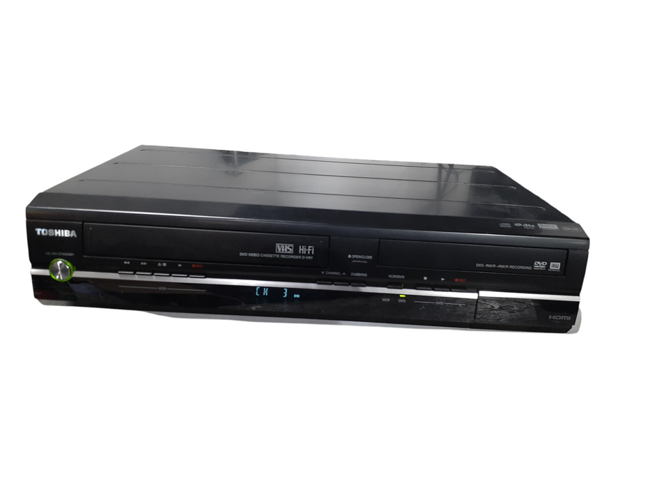 Toshiba D-VR7 DVD Recorder & VHS Player – HDMI 1080p Upscaling