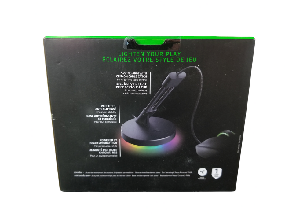 Razer Bundle: Gaming Mouse DeathAdder V2 Wired + Mouse Bungee v3 Chroma - New