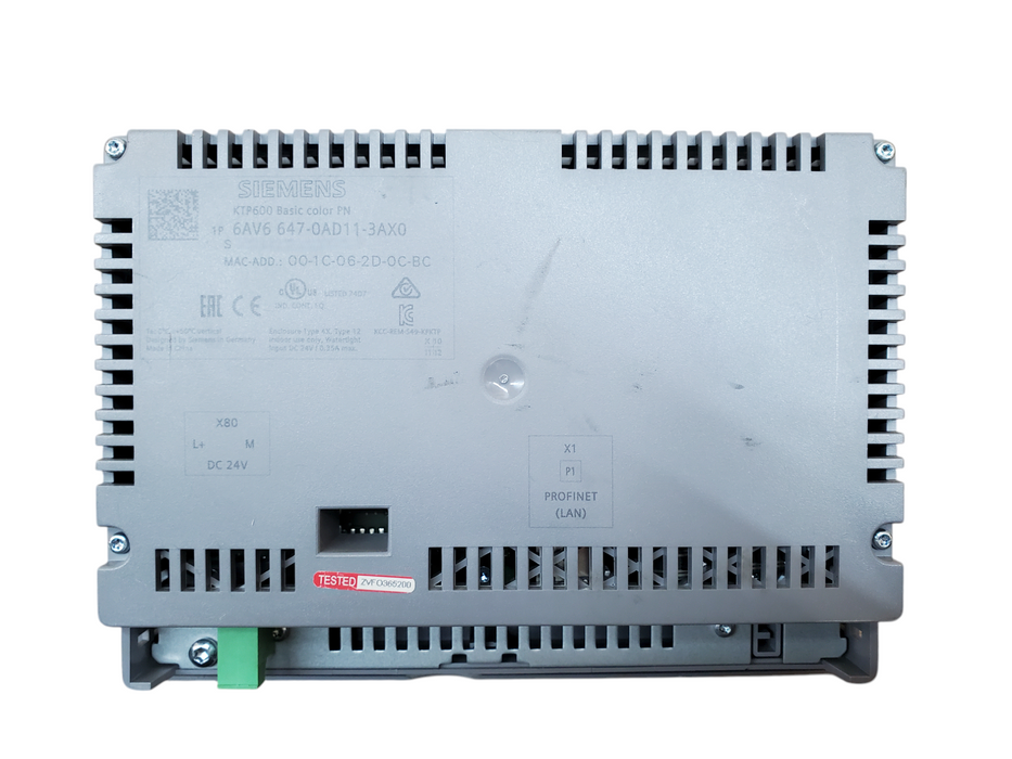 Siemens KTP600 Basic Color PN 6AV6 647-0AD11-3AX0 *READ*