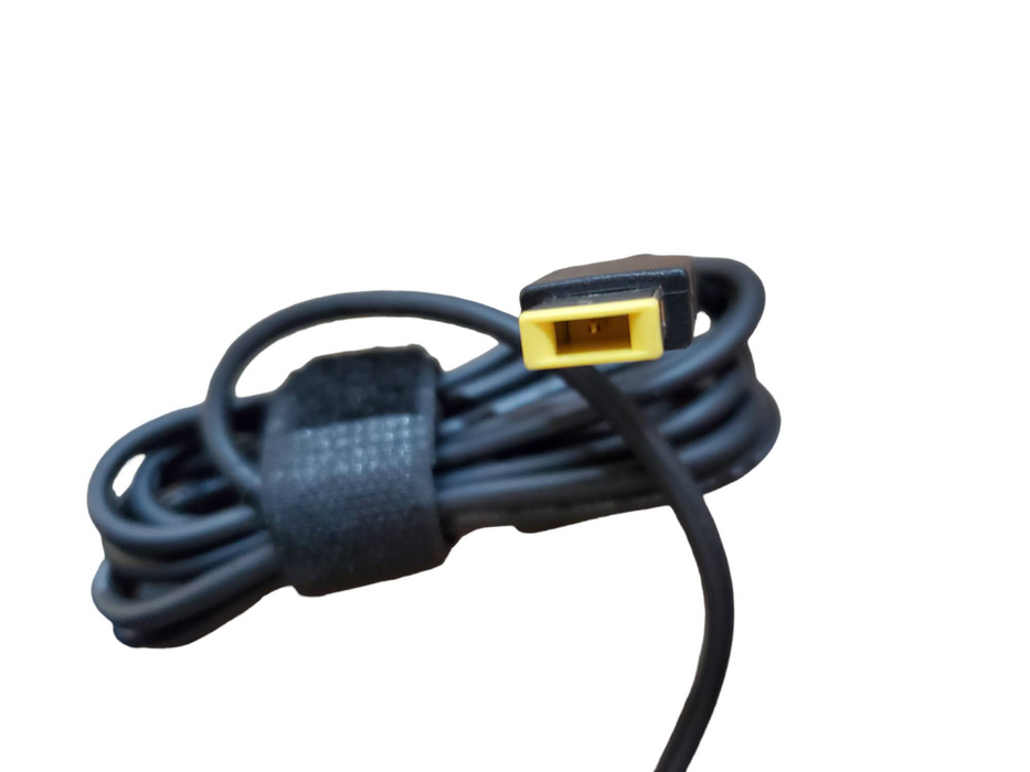 Genuine Lenovo Yellow Rectangular Tip Laptop/SFF Adapter 90W |20V| Q