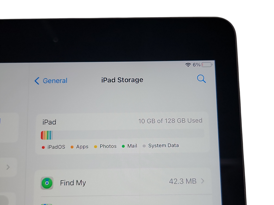 Apple iPad 6th Gen - 128GB - Space Gray [A1893] (