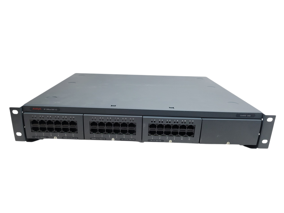AVAYA IP Office 500 v2 Control unit 3x 700476013 (READ) %
