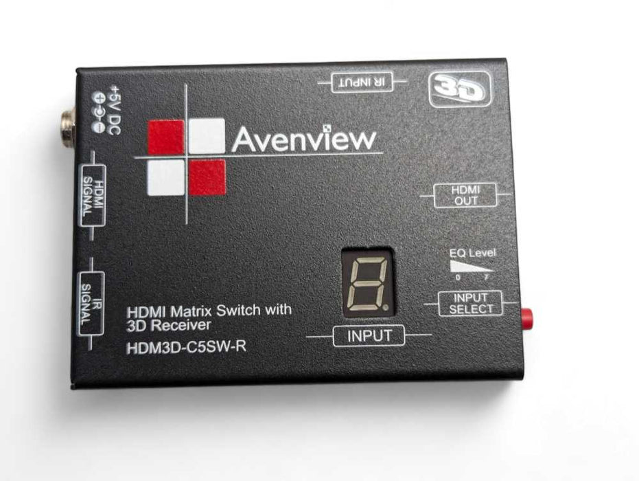 Lot of 6x New Avenview SW-HD3D-C5-8X8 HDMI Matrix Switch HDM3D-C5SW-R  -