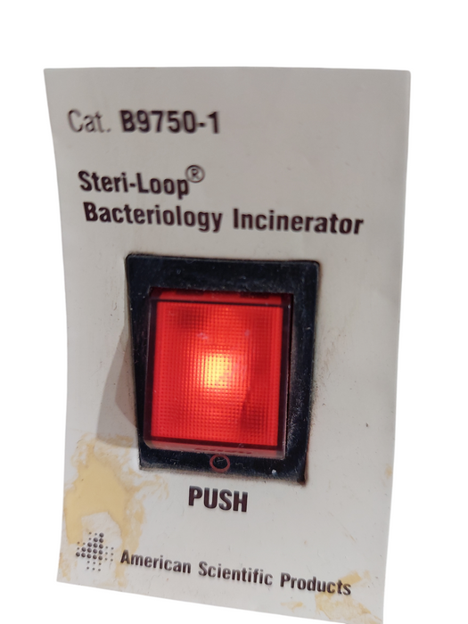 American Scientific Products SteriLoop Bacteriology Incinerator Cat.B9750-1 =