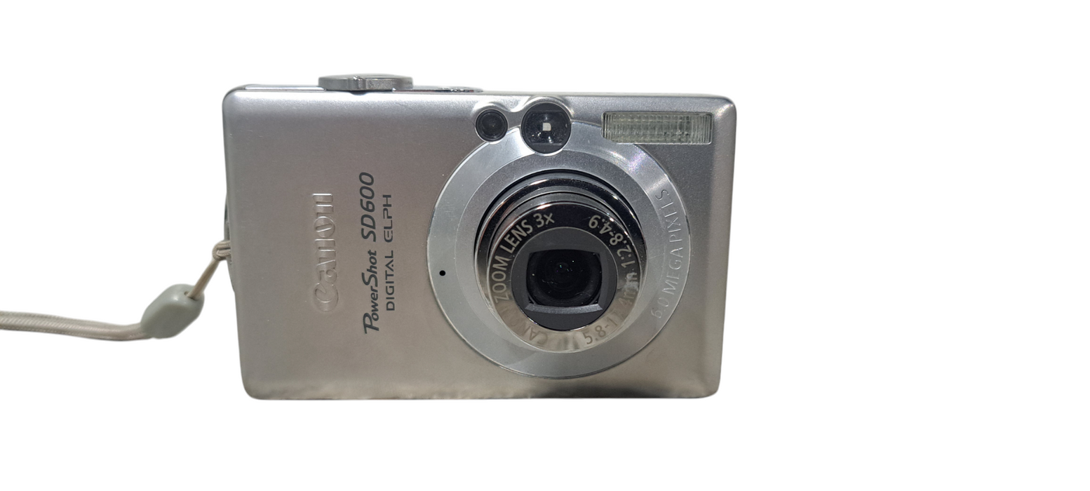 Canon PowerShot SD600 6MP Digital Elph Camera Optical 3x Zoom