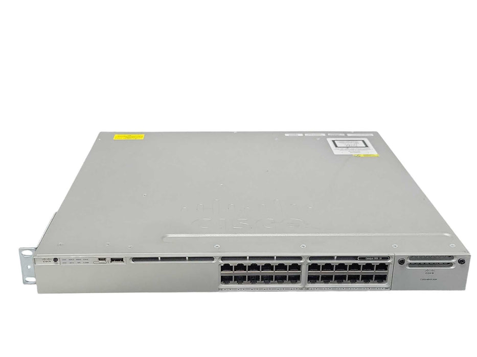 Cisco WS-C3850-24T-E 24-Port Managed Switch, 1x P{SU, No IOS, READ _