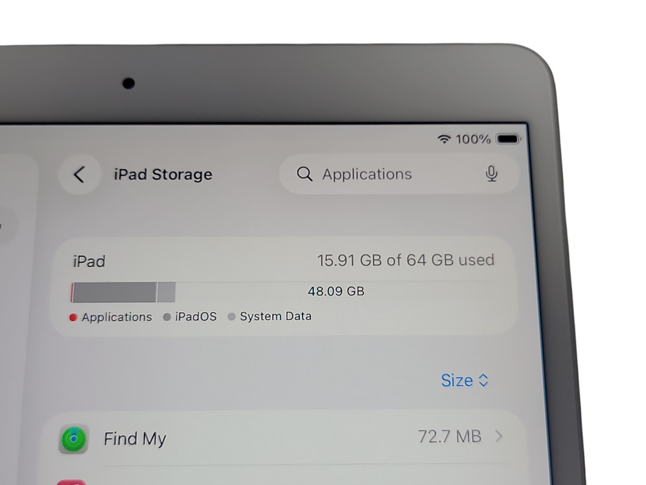 Apple iPad Air 3 - 64GB - Silver [A2152] (